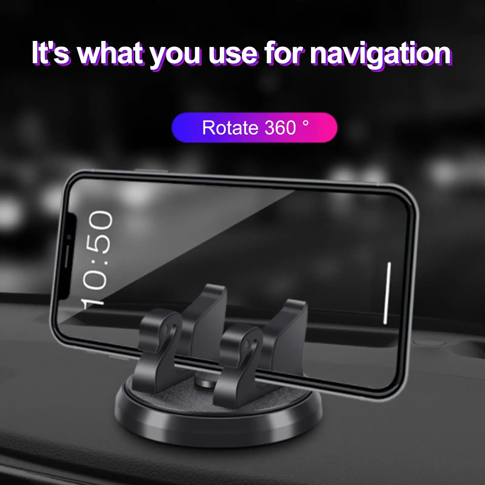 3 في 1 سيارة مكافحة زلة حصيرة لوحة القيادة مع بطاقة ركن السيارة المؤقتة يحمل الهواتف حامل GPS العالمي لزجة للهواتف المحمولة عملات