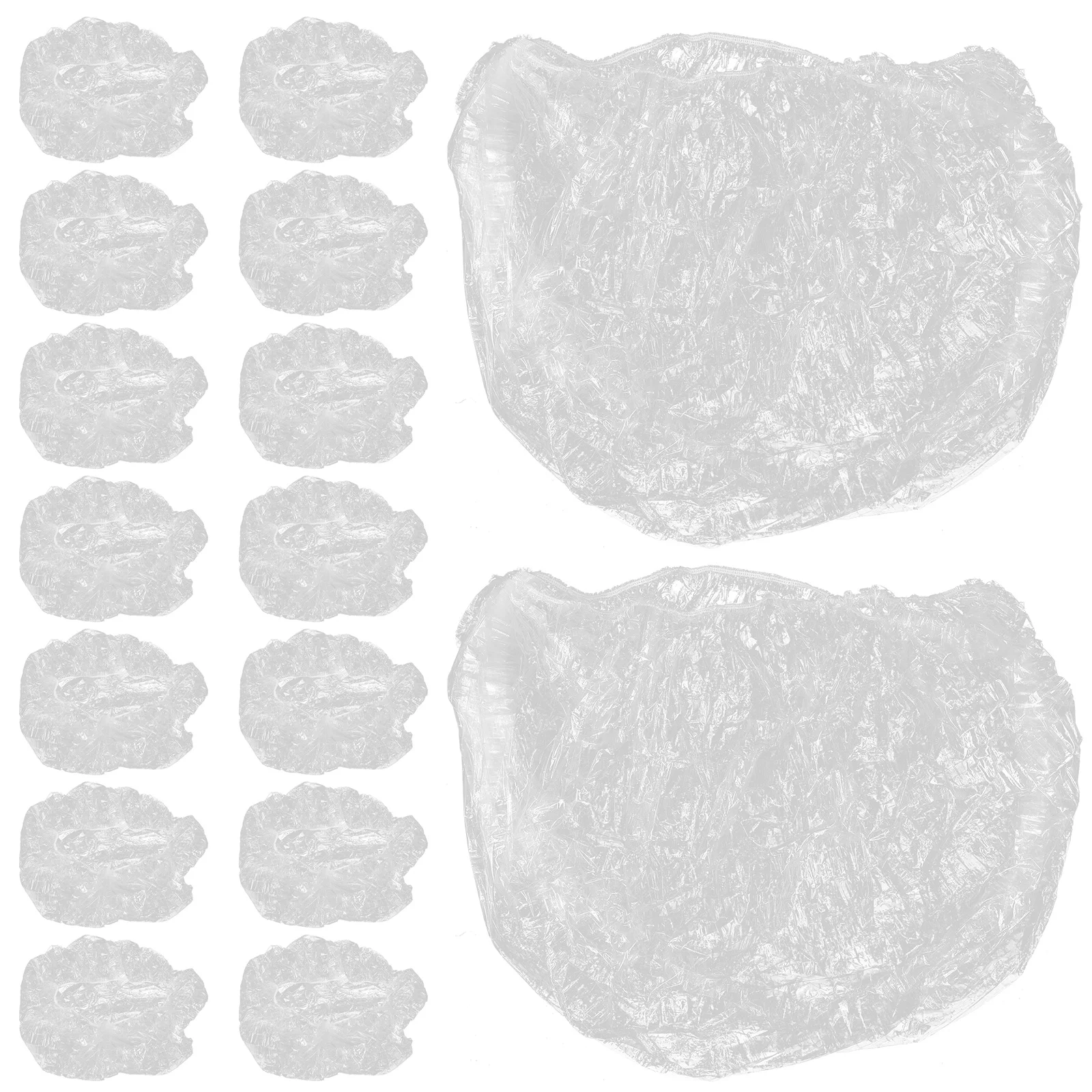 100 Pcs Disposable Foot Spa Liner Bath Bag (White) 100pcs Pedicure Liners Plastic Packaging Baby Bowl Professional