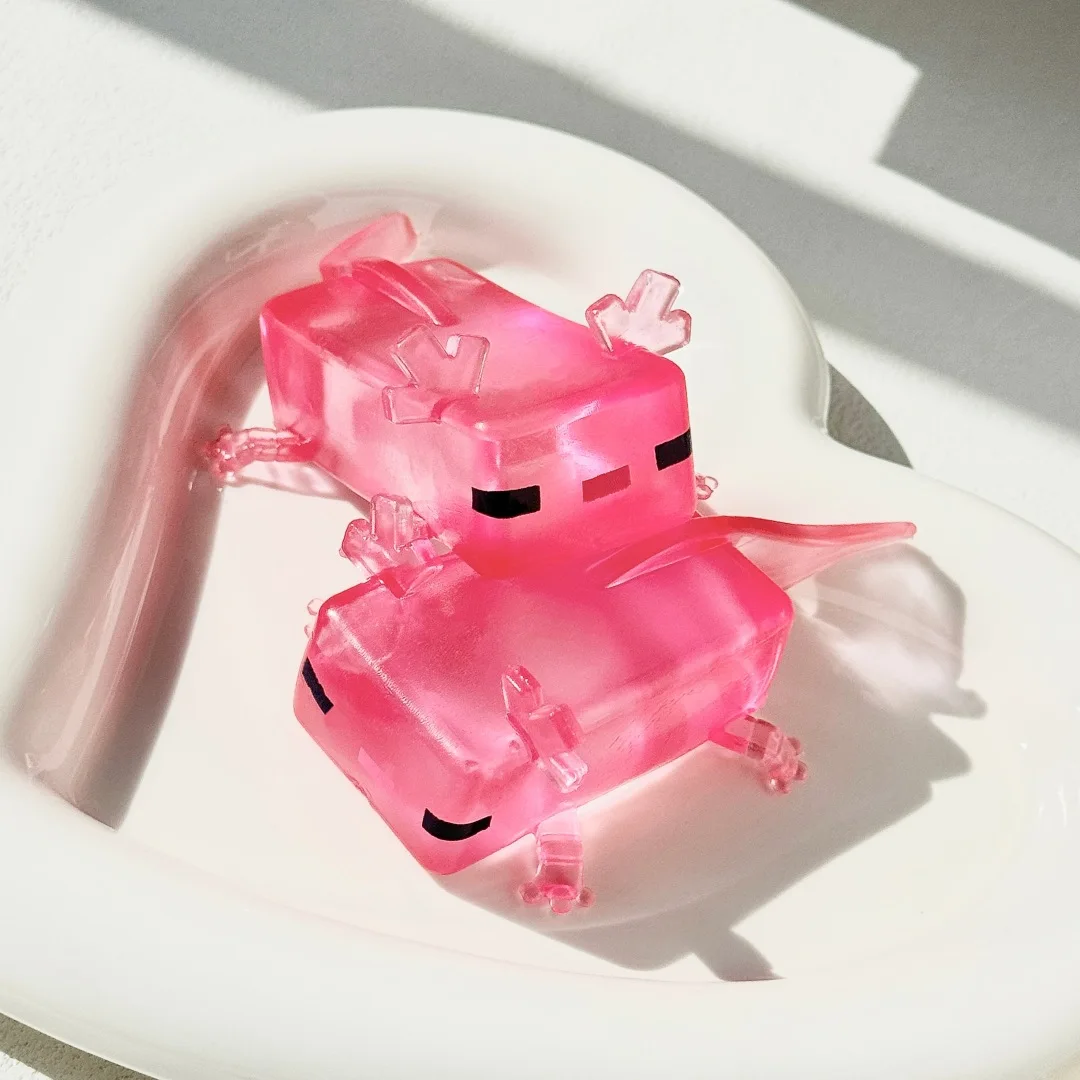 1/4/10 Stück Axolotl Quetschfiguren Partygeschenk 3D Stressabbau Emotionen langsam entlasten Entspannung für Kinder Geburtstagsparty-Gastgeschenke Babyparty – Detail 3
