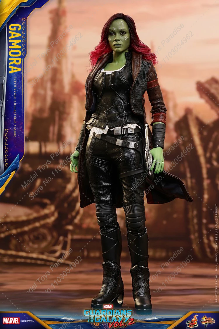 Original Hottoys HT MMS483 MMS259 1/6 Woman Soldier Gamora Marvel Super Hero Full Set 12inch Action Figure Collectible Toys Gift