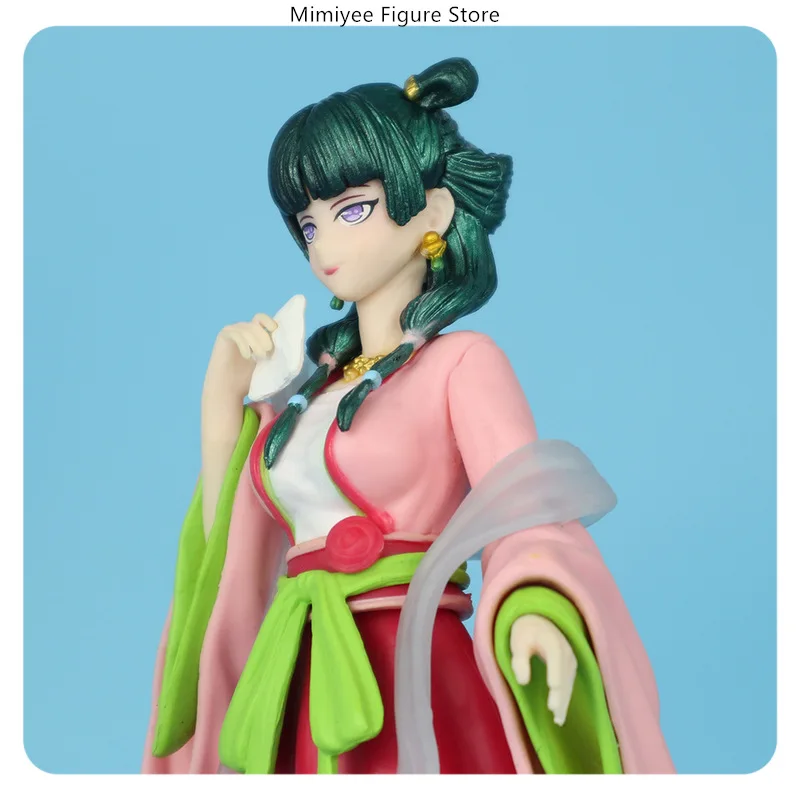 18,5 CM Figurka Anime Apothecary Diaries Maomao, stojąca, dekoracja na biurko, statuetka kolekcjonerska, ozdoba, zabawka, prezent