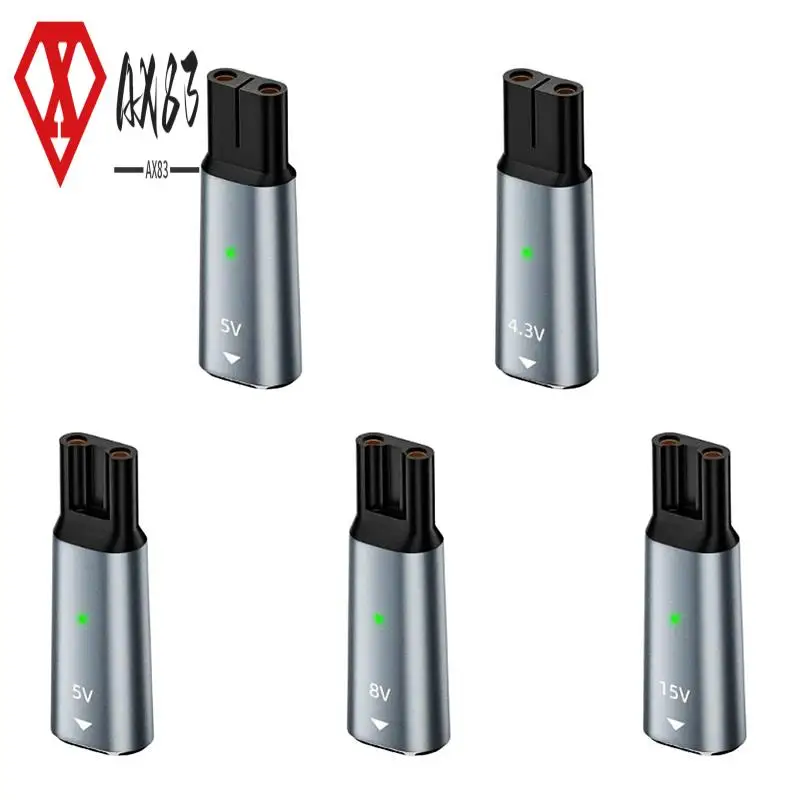 

AX83-5 Pack 4,3 В/8 В/15 В адаптер зарядного устройства Type-C USB-C зарядный преобразователь для электробритвы Norelco Oneblade Series