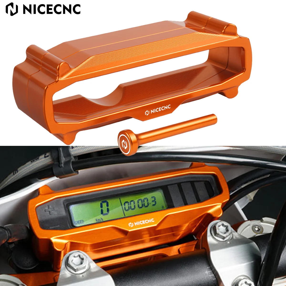 NICECNC Motorcycle Speedo Odometer Protector For 2015-2022 KTM EXC 300 XC-W TPi 6D XCF-W EXC-F 500 450 350 300 250 200 150 125