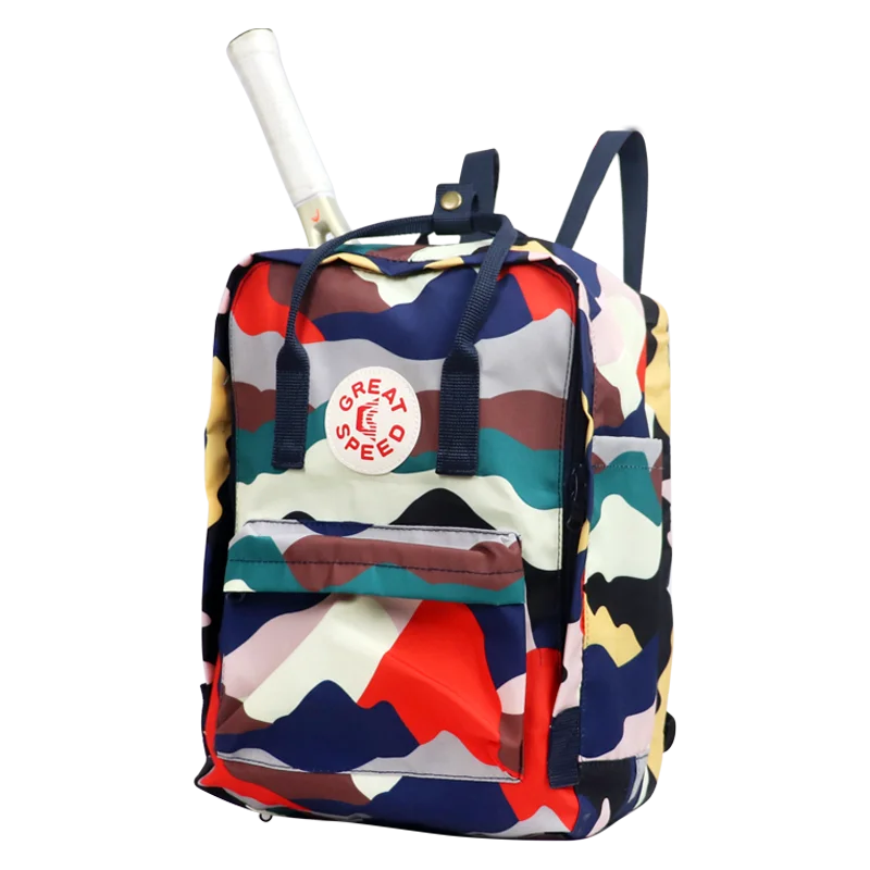Great Speed High Quality Badminton Backpack for 2 Rackets Women Men with Shoes Compartment Ergonomic Design Tennis Racquet Bag