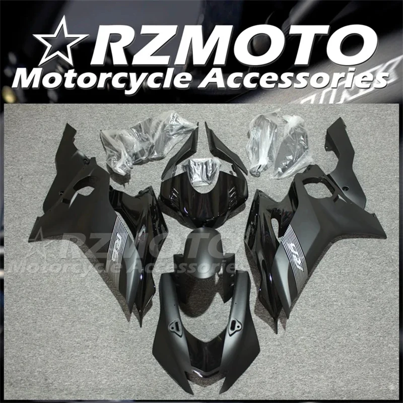 4Gifts New ABS Fairings Kit Fit for YAMAHA R6 2017 2018 2019 2020 2021 2022 17 18 19 20 21 22 23 24 Bodywork Set Black