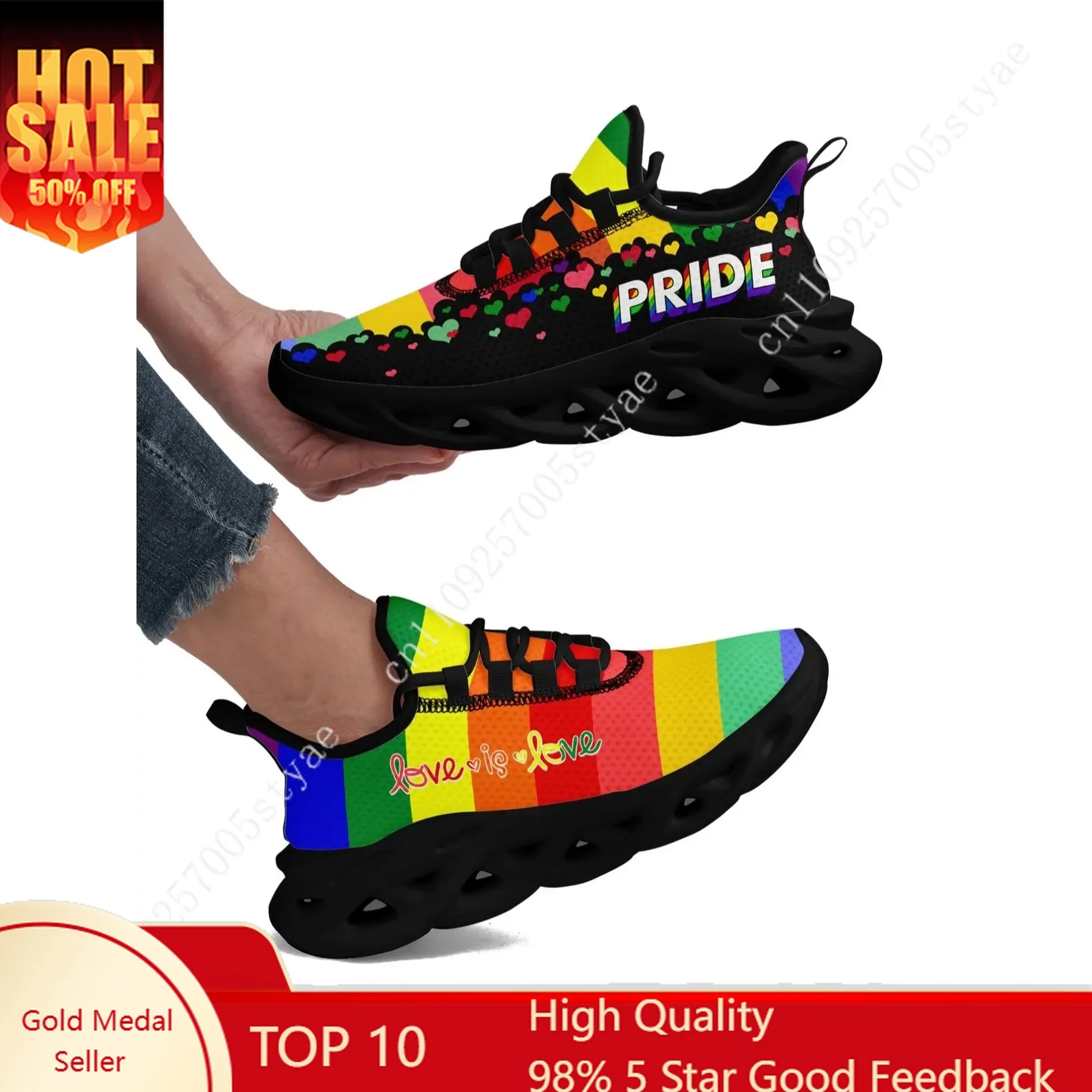 

Women's Fashionable Colorblock Letter Print Lace up Low Top Sneakers, Casual Comfortable Breathable Running Shoes, All-match Rou