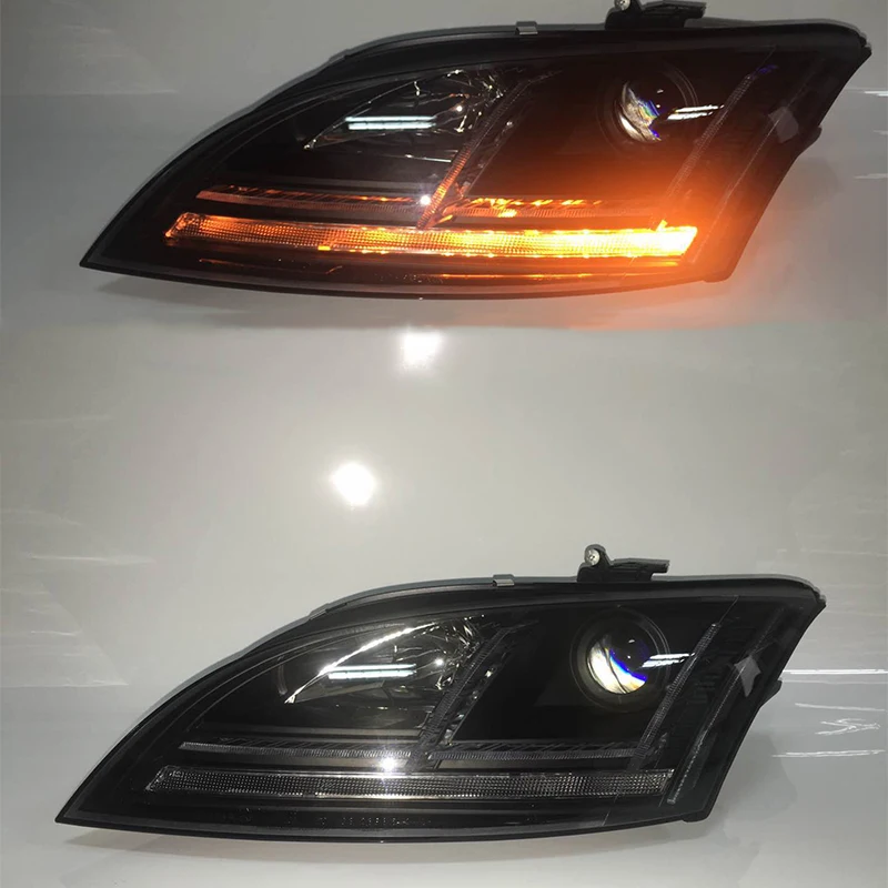 

2 штуки светодиодных фар для Audi TT, передние фары LED 2006-2014 годов выпуска с динамическими поворотниками
