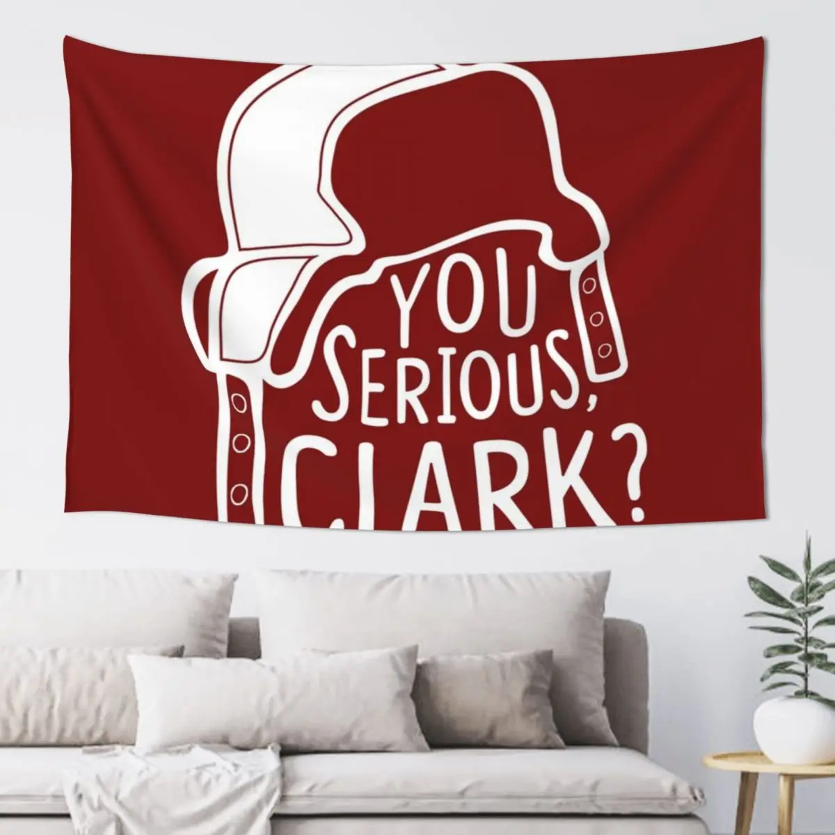 You serious, Clark? Cousin Eddie Tapestry Room Ornaments Tapete For The Wall Tapestry