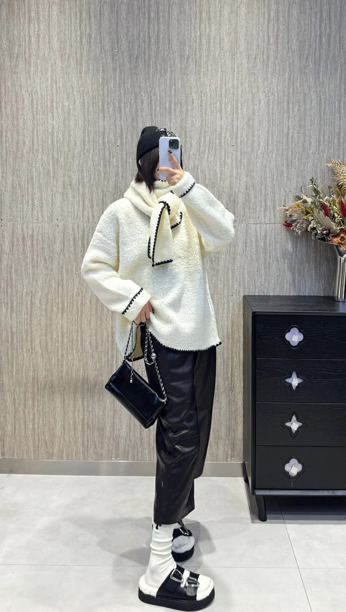 

Модный свободный повседневный комплект: шарф и шапка с цветным дизайном для женщин, осенняя новинка, европейский стиль, чистый дизайн, эффектный образ