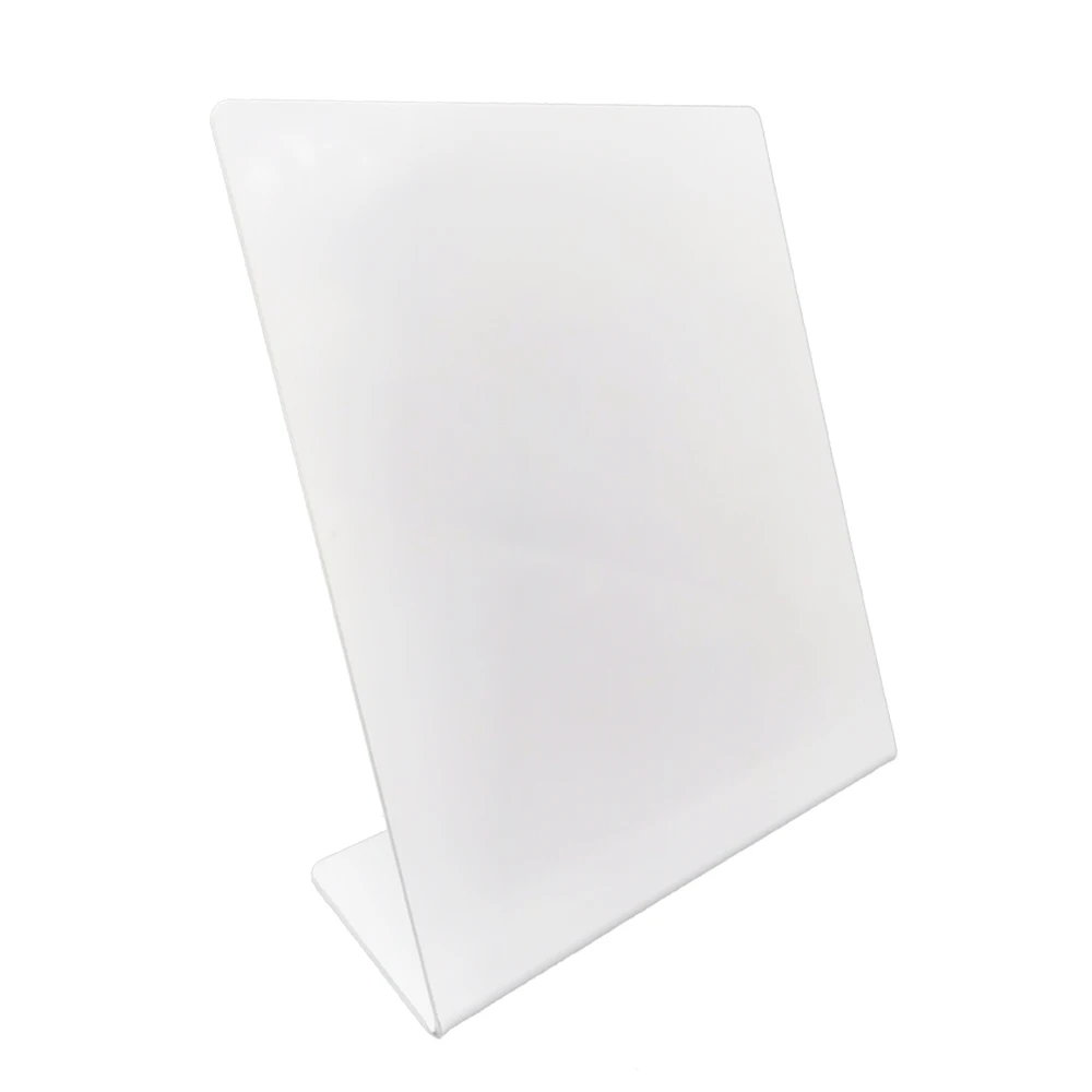 NFC Tap Cards Stand White Customizable 13.56MHz NFC 213 215 Chip 144/504Bytes Social Media RFID NFC Google Review Stand Display