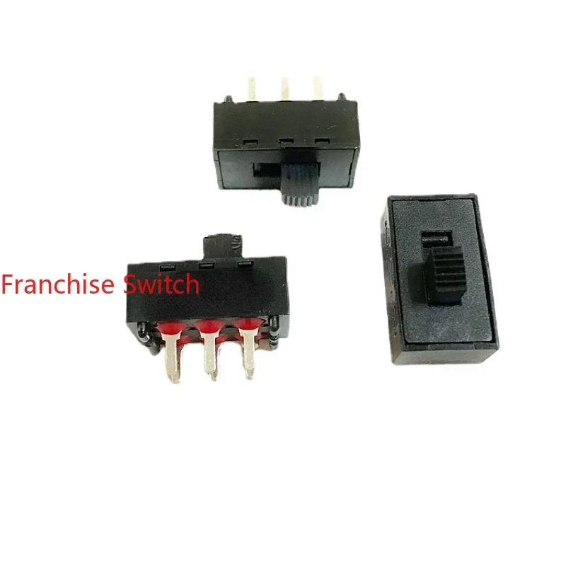 

Переключатель тумблерный L202011MS02Q6, 2 контакта, 2 положения, двухполюсный, с фиксацией