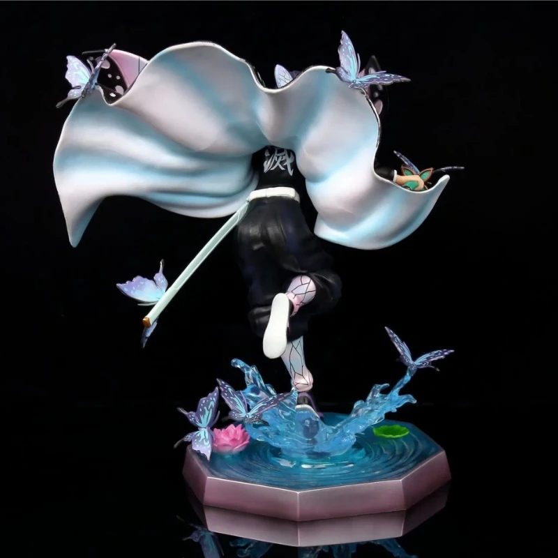 23cm Hot Demon Slayer Anime Figure Kochou Shinobu Perimeter Pvc Model Statue Desktop Decoration Ornaments Christmas Gifts Toys view 4
