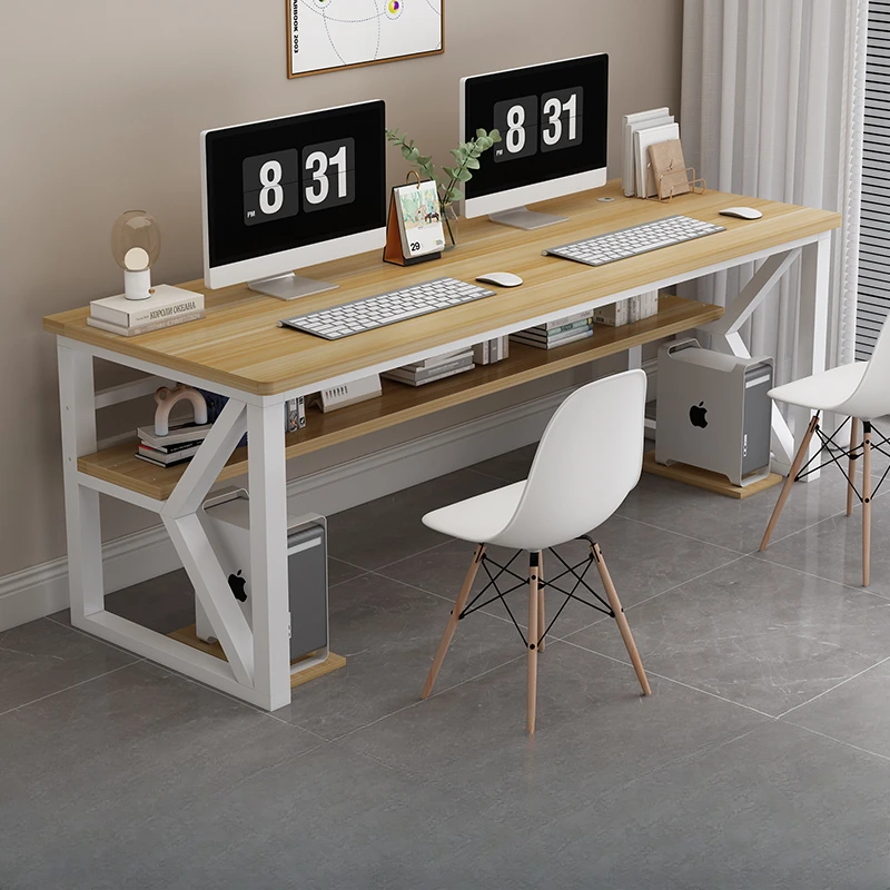 White Storage Office Desks Simple Student Gamer Laptop Stand Study Office Desks Writing Bedroom Muebles Furniture