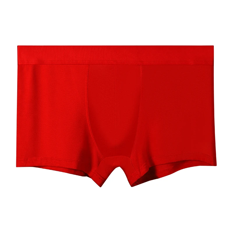 

Праздничные красные боксеры, комфорт для новорожденного медового месяца и внешний вид.