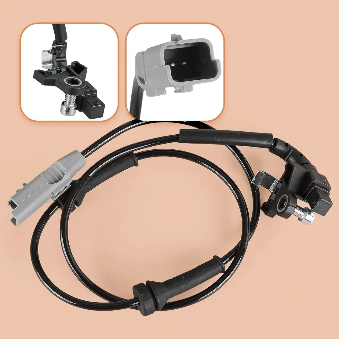 

9674196180 Rear ABS Wheel Speed Sensor Fit For Peugeot RCZ Coupe 307 308 Citroen C4 SW