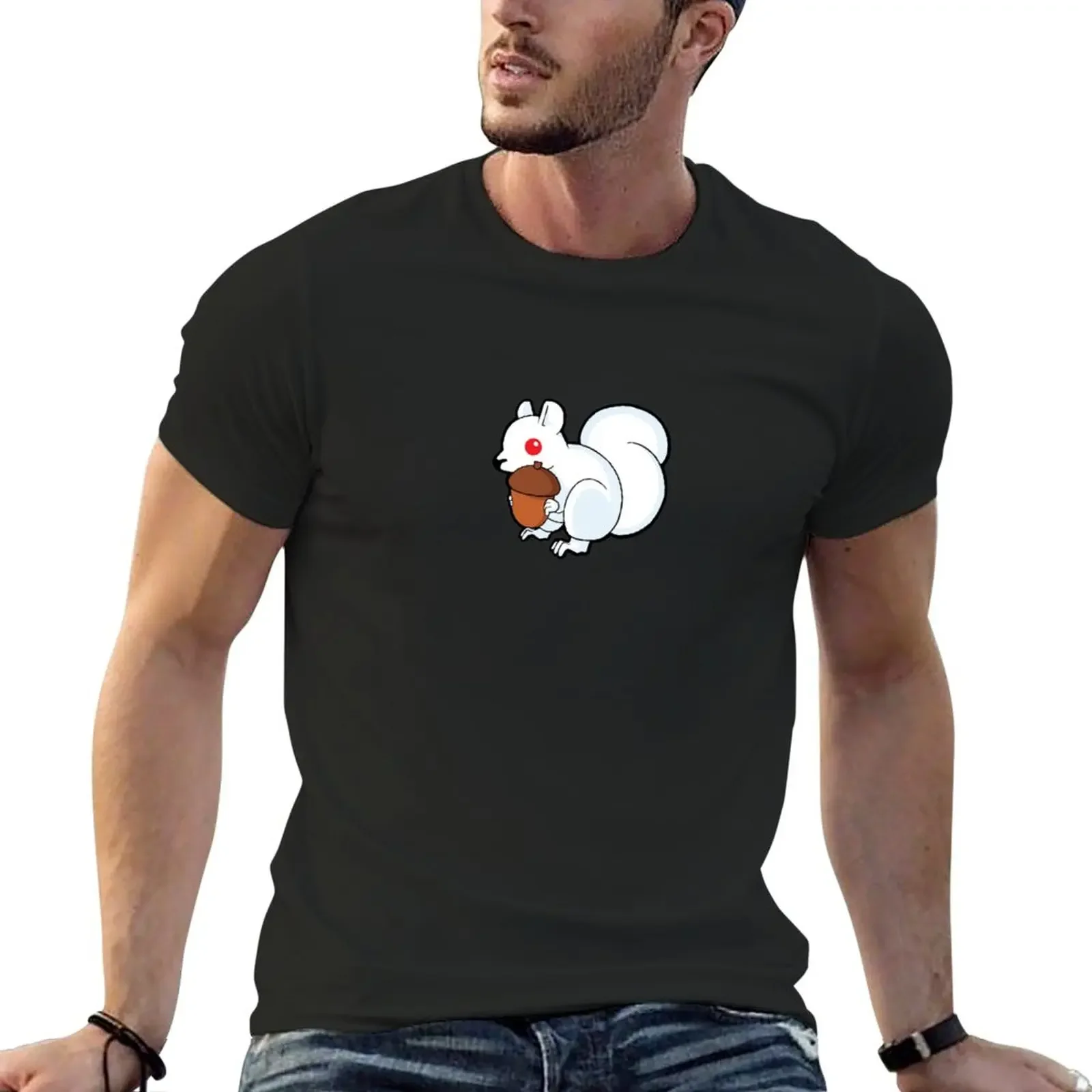 Little Albino Squirrel T-Shirt new edition plus sizes customs design your own t shirts for men graphic