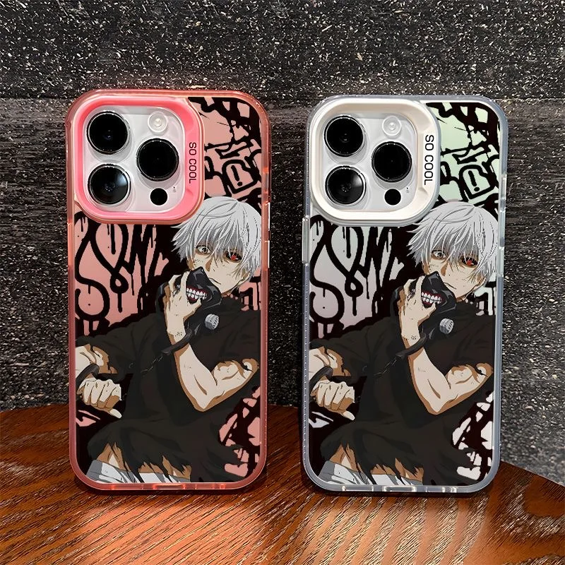 Japan Anime Tokyo Ghoul Kaneki Ken Phone Case protection for iPhone 15 14 13 12 11 14 Pro Max XS X luxury hard cover