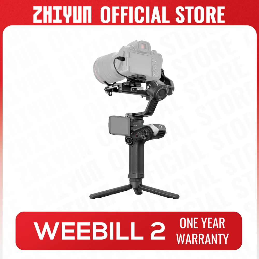 ZHIYUN Official Weebill 2 Gimbal Stabilizer for DSLR Cameras Handheld Stabilizer for Canon/Sony/Panasonic
