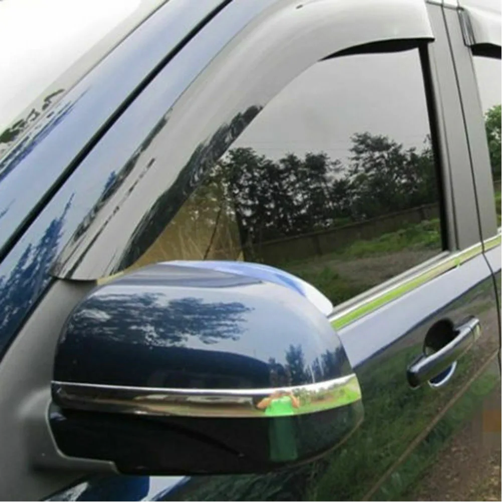 

Mouldings Decoration Strip Car decoration strip Exterior Soft PVC With Chrome Polished 1 Set Silver Trim 1 set