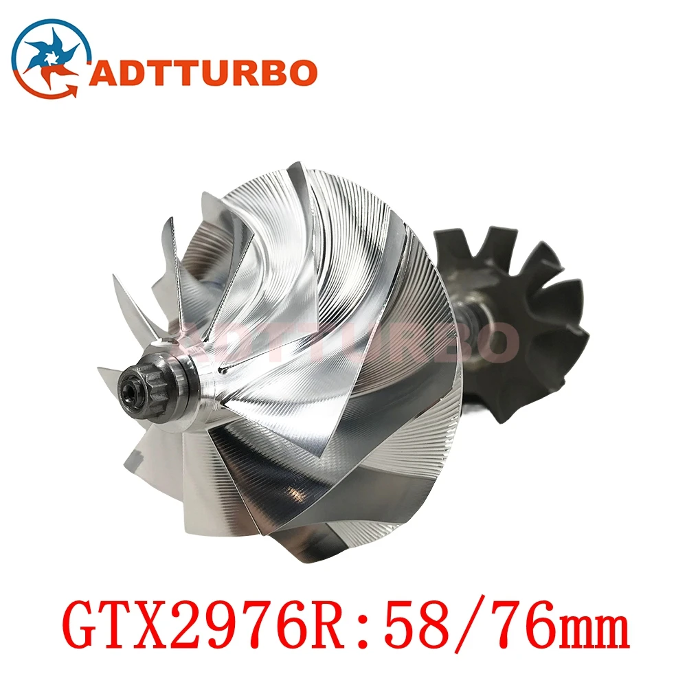 GEN 2 GTX2976R GTX2976 GTX29 58/76mm Turbo Shaft and Wheel  836041-5004S Ceramic Dual Ball Bearing