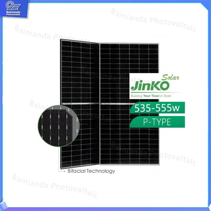 Jinke Tiger Professional Monocrystalline Solar Panels 535W 540W 545W 550W 555W High Efficiency PV Modules for Residential
