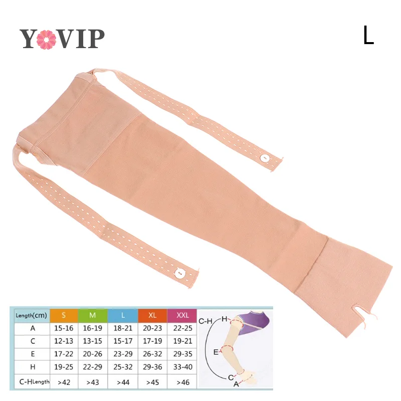 Elastic Arm Anti Swelling Lymphedema Relief Sleeve Post Mastectomy Compression Sleeve For Women Patient Orthopedic Brace Support