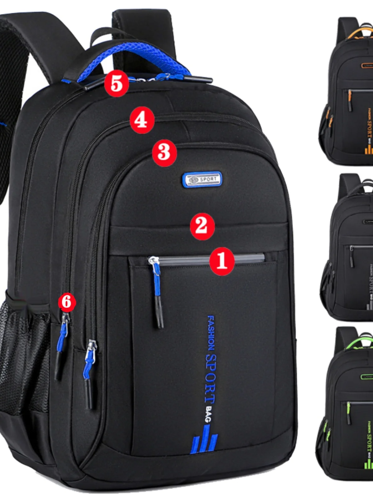 

Большая мужская сумка емкостью Capaci Busin Travel privileged для младших и старших классов средней школы...