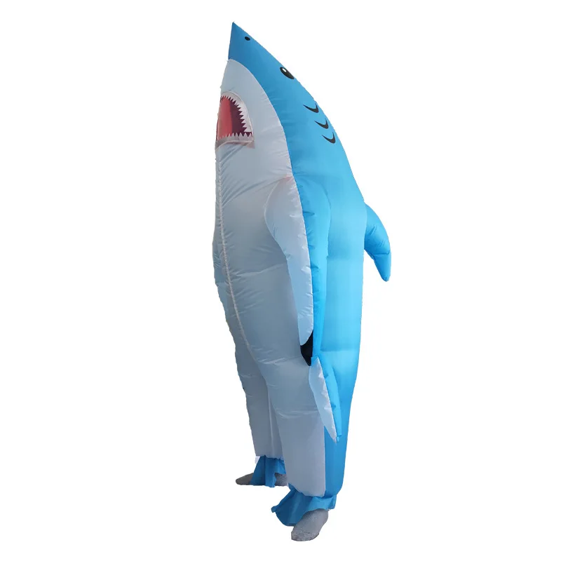 Chubby Shark Inflatable Costume Cute Cute Holiday Party Stage Performance Atmosphere Props Cartoon Inflatable Costume