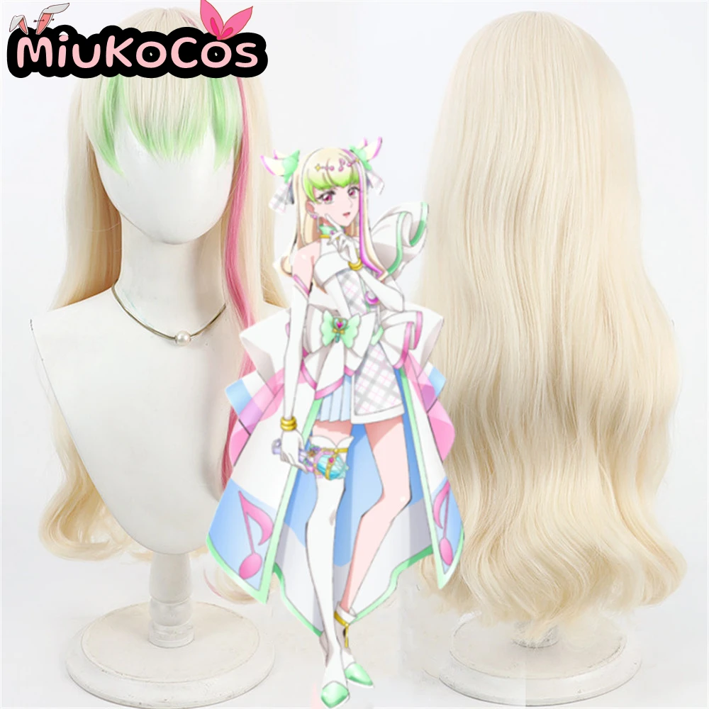 

В НАЛИЧИИ: Парик для косплея Purirun Cure Zukyoon (Кюацюн) из аниме Kimi to Idol Pretty Cure (Кими и Айдол Премиа).