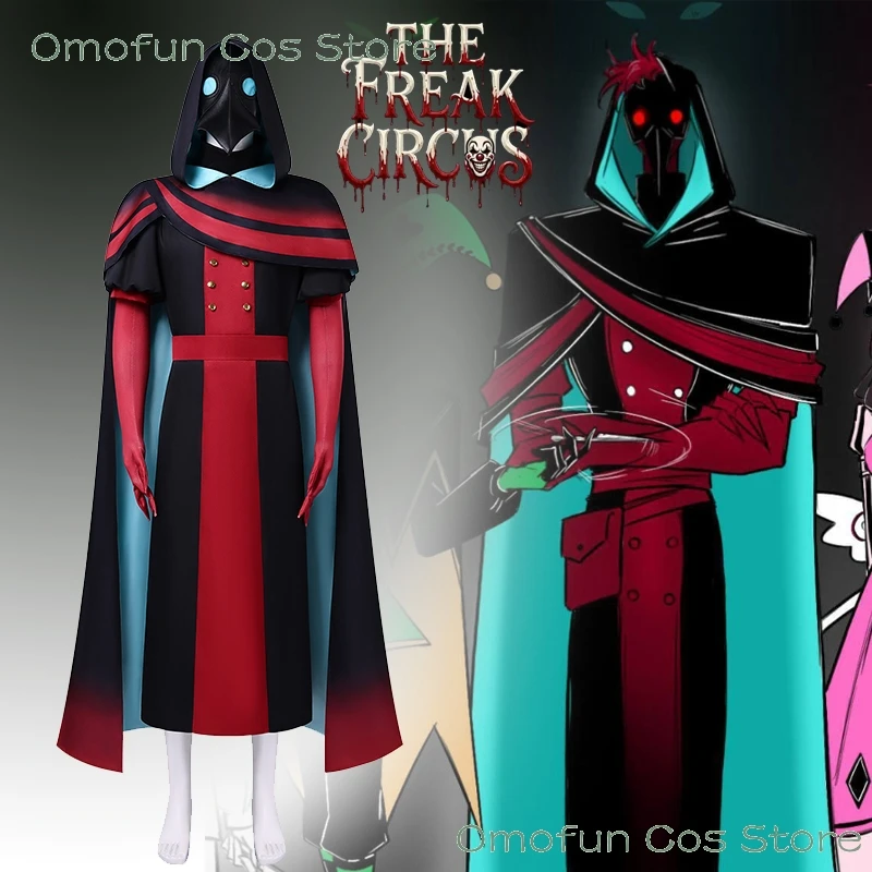 Disfraz de Doctor de Circo, Máscara de Doctor con Pico de Plaga, Disfraces de Cosplay para Halloween, Ropa de Terror y Miedo, Juego de Roles