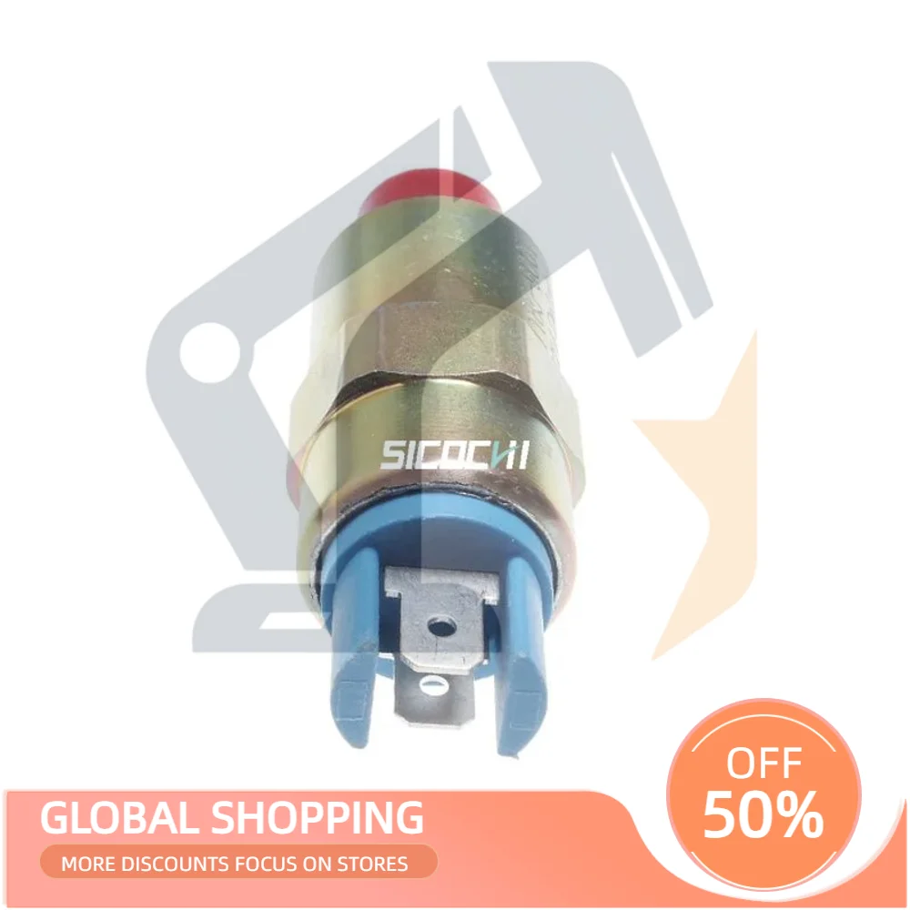 

Applicable Jcb Flameout Solenoid Valve Loader Fuel Cut-off Injection 17/105201 17-105201