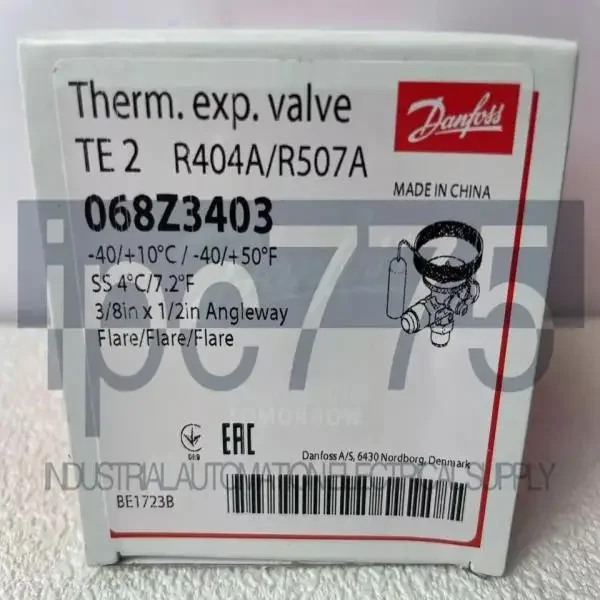 

1pcs New for 068z3403 Thermal Expansion Tes 2 R404a/r507 Brand New Original Spot 2026