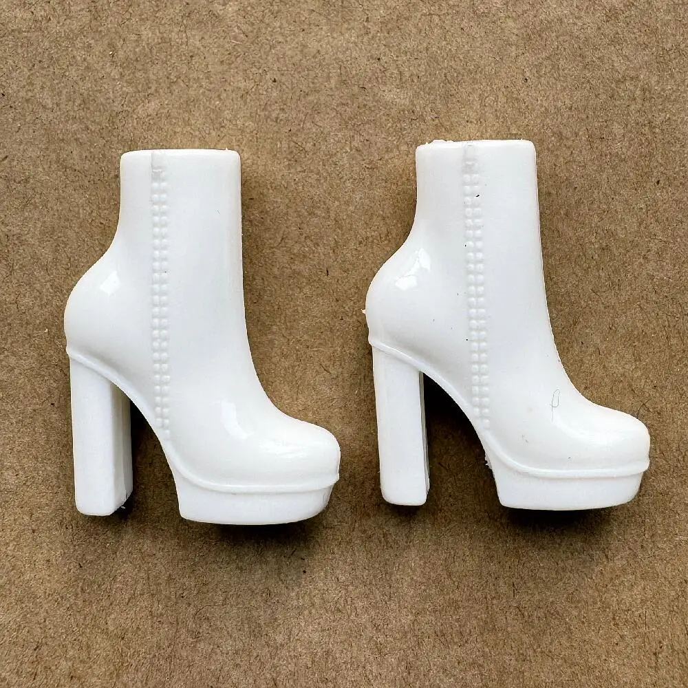 Bunte, sortierte Absatzschuhe (11,5 Zoll) für 30 cm große Puppen, 1/6 Maßstab, Zubehör, Stiefel, Puppenschuhe, Spielzeug – Detail 6