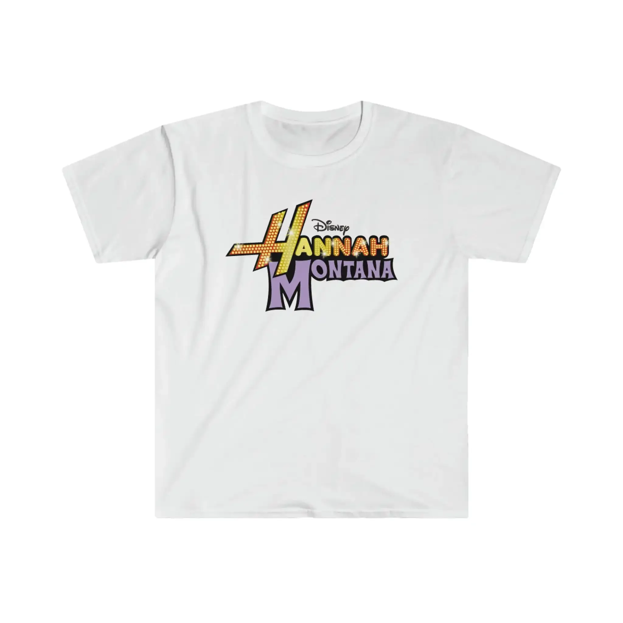 Hannah Montana Miley Cyrus Logo T Shirt