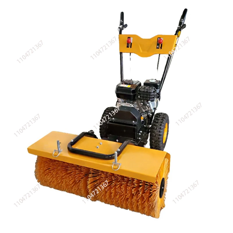 

Small snow plows, hand-held snow plows, road snow cleaners