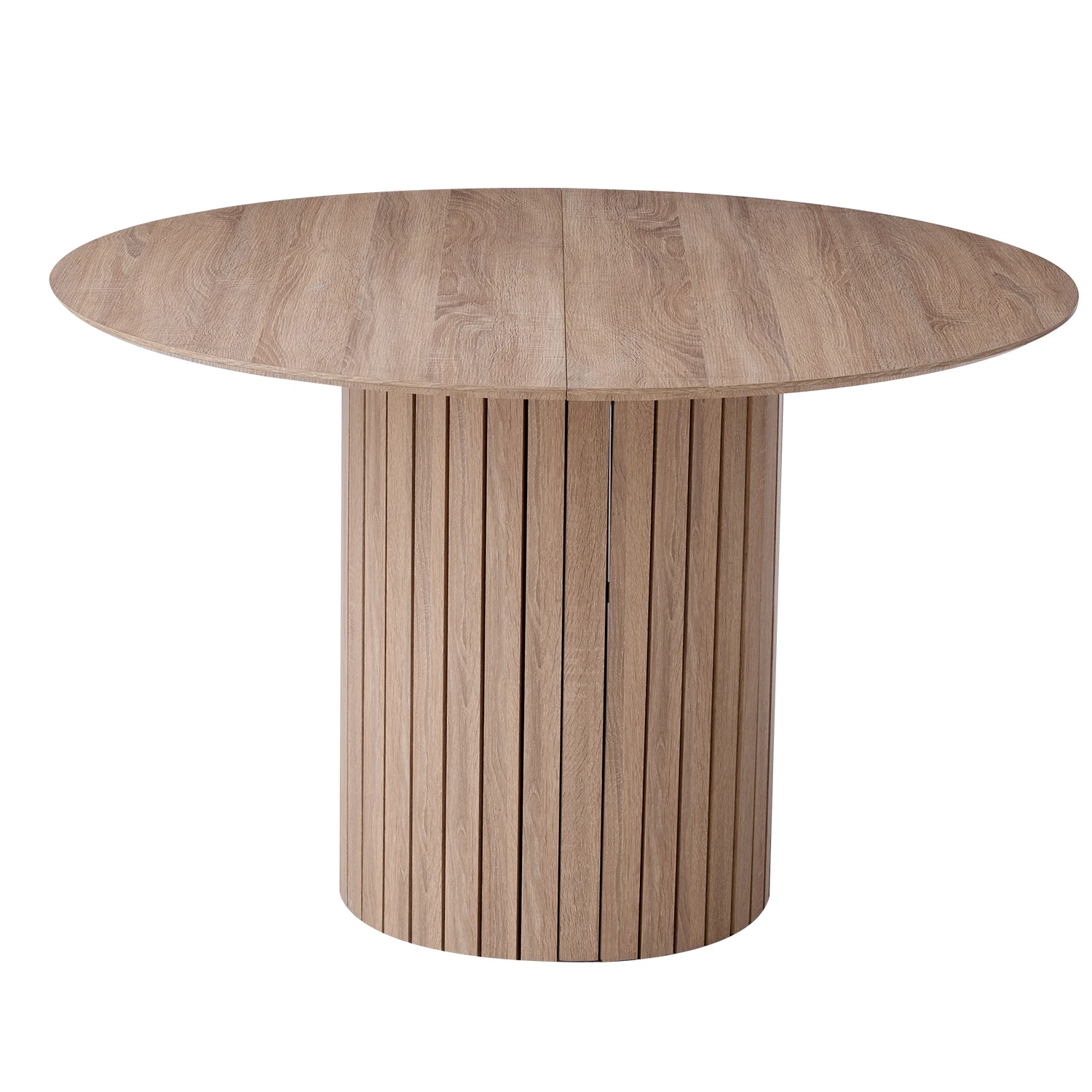 Scandinavische ronde tafel massief houten eettafel organisator bibliotheekcentrum afgeronde tafel balkon woonkamer esstische meubelen