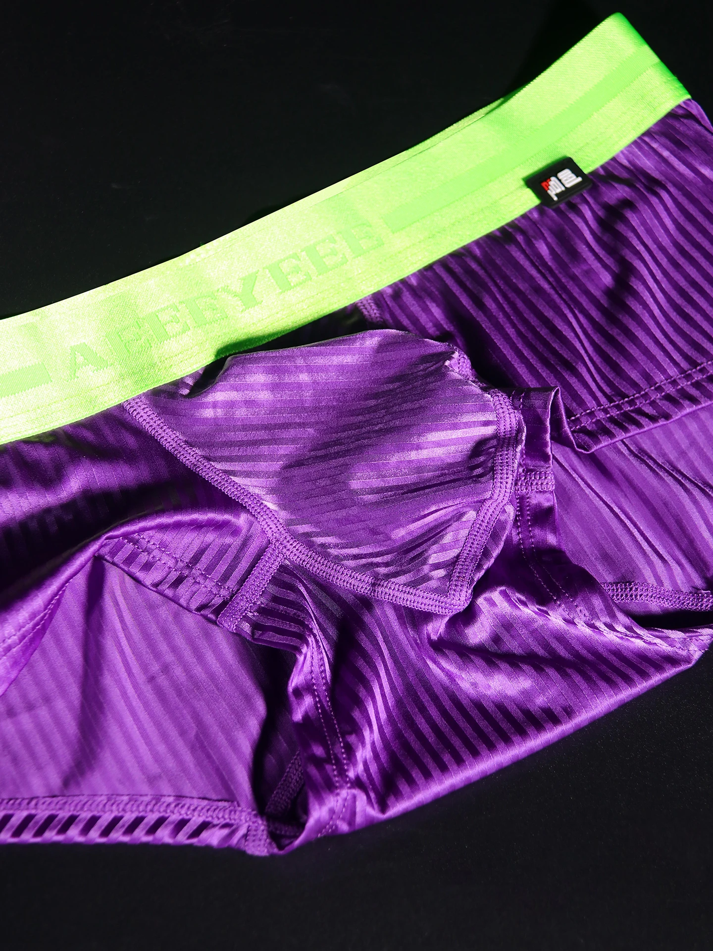 Men's Fashion New Breathable Underwear Home Stripes Boxer Quick Dry Shorts Running Hiking Gym Yoga Sport Pants