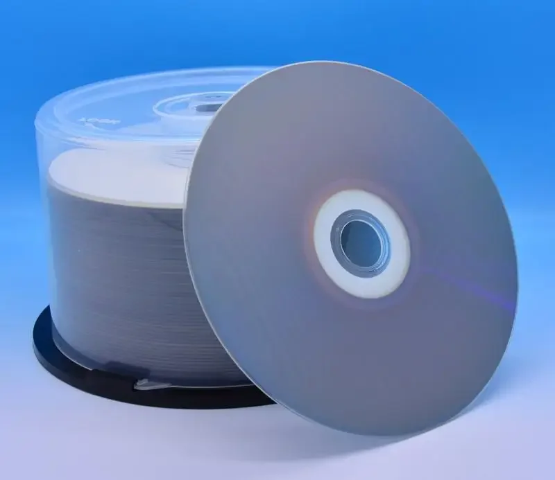 50 Pieces CMC 25GB BD-R 2-12X Speed A+ Grade White Surface Printable Blu ray Blank BD-R Disc Spindle box