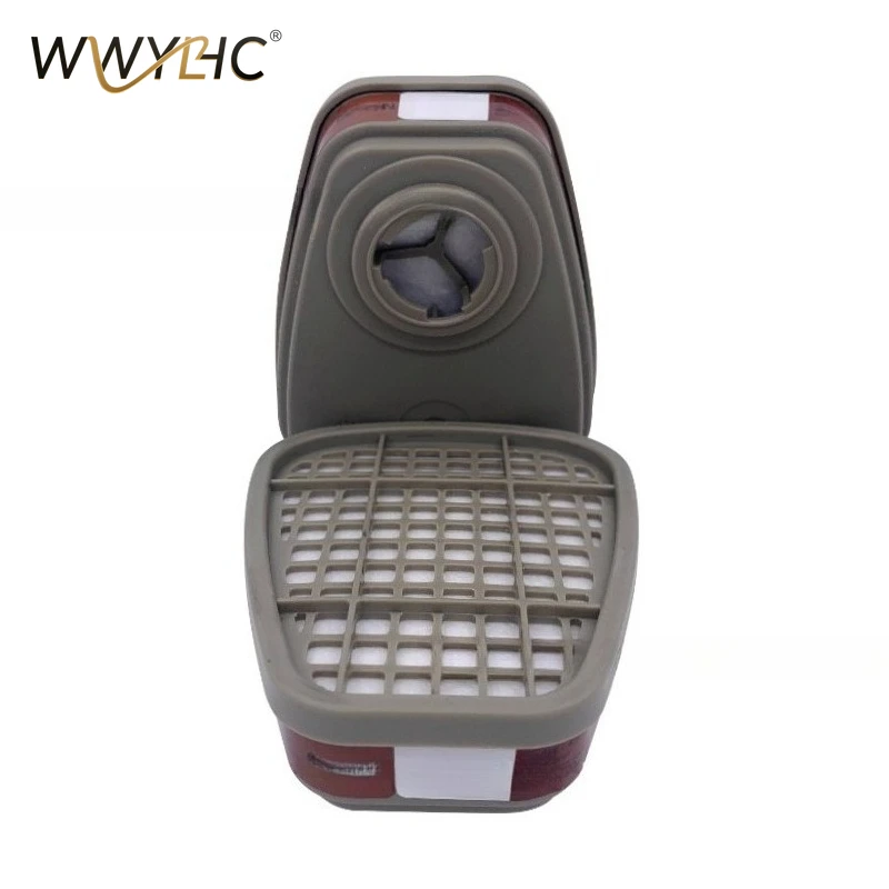 Suitable for 6001CN filter cartridge spray painting, organic protective mask, activated carbon mask