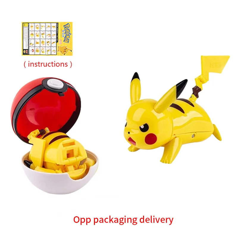 Pokemon Figuren Spielzeug Anime Action Pikachu Dragonite Gengar Mew Snorlax Gyarados Lapras Pokeball Lunala Kinder Geschenk