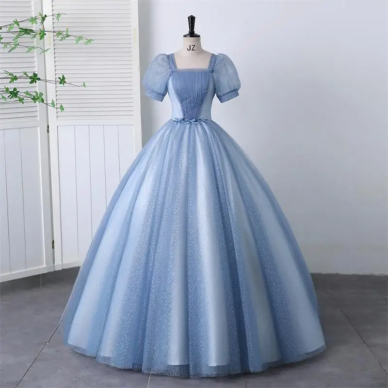 

New Student Art Exam Performance Dress, Long Style, Vocal and Beautiful Voice, Solo Singing, Piano, Choir, Host, Fluffy Skirt