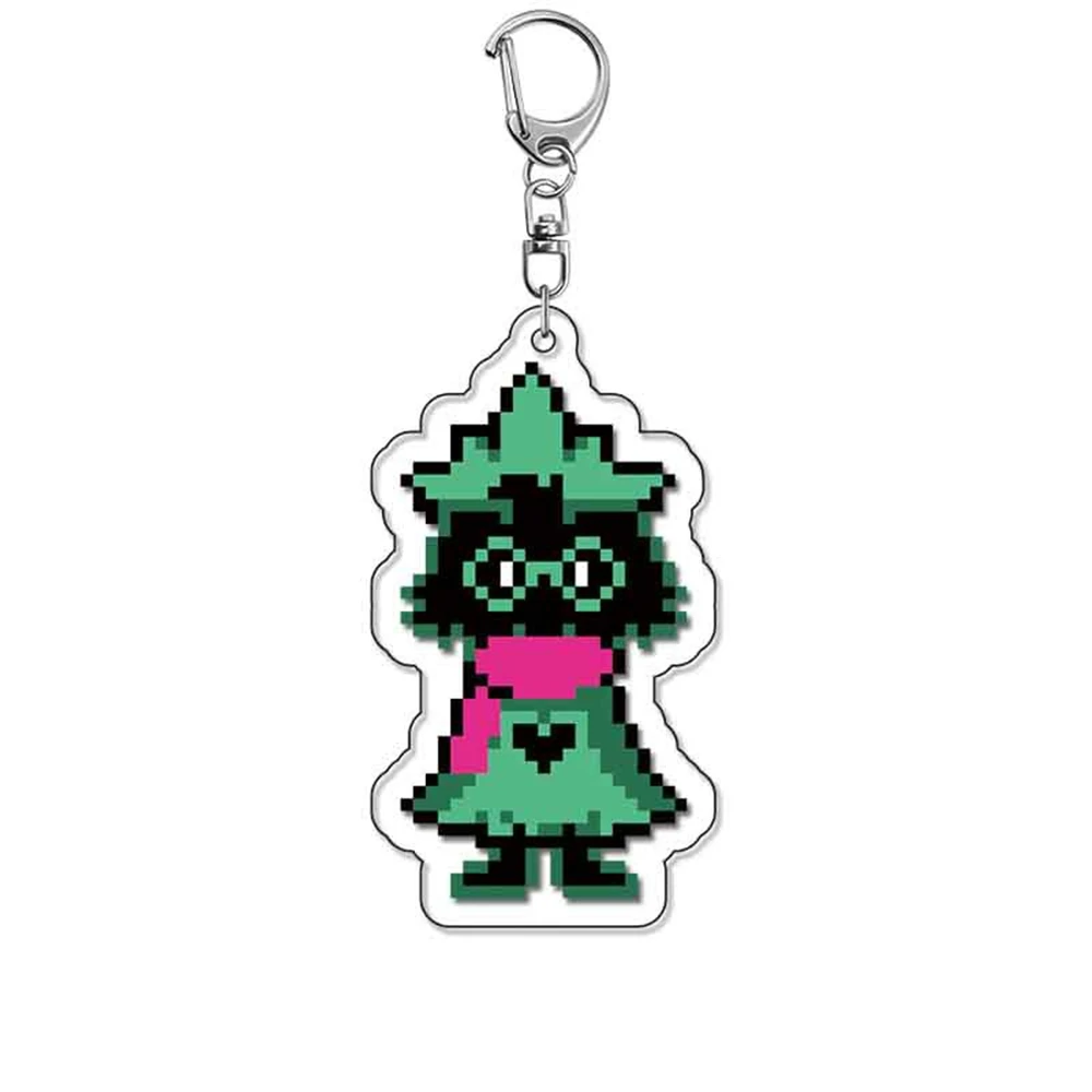 Gioco Deltarune Kris Susie Ralsei Lancer Noelle Holiday Berdly Costume Cosplay Portachiavi Portachiavi in acrilico