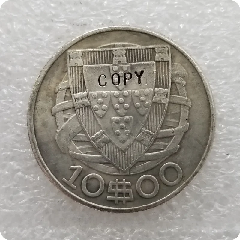 1933.1937.1942.1948 PORTUGAL 10$10 ESCUDOS COIN COPY commemorative coins-replica coins medal coins collectibles