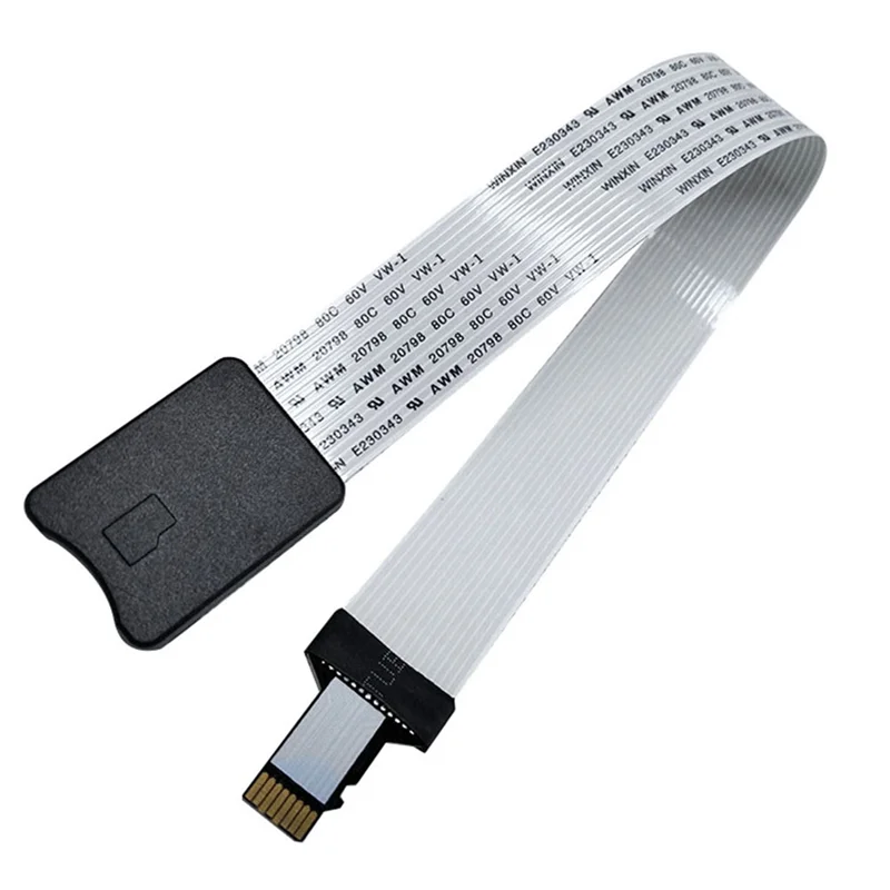 25 ซม.Micro-SD to Micro-SD การ์ด TF Memory Card Reader อะแดปเตอร์สําหรับ 3D เครื่องพิมพ์