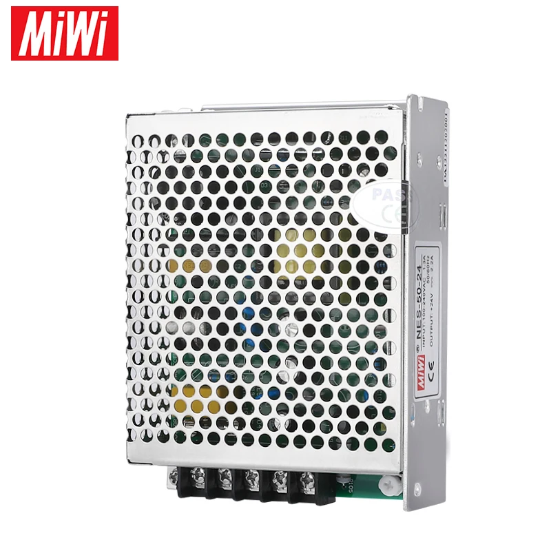 NES-50-24 Switching 50W 24V AC DC Single Output Power Supply for Led Strip Lights Driver Transformer