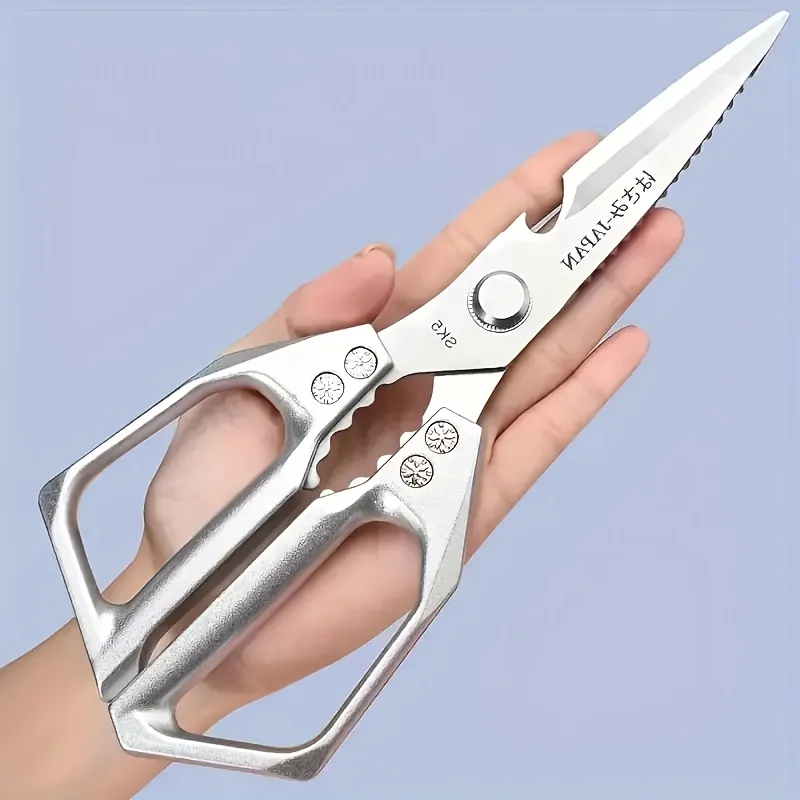 Stainless Steel Kitchen Shears for Meat Fish and Poultry Commercial Kitchen Equipment Lightweight yet Durable Construction