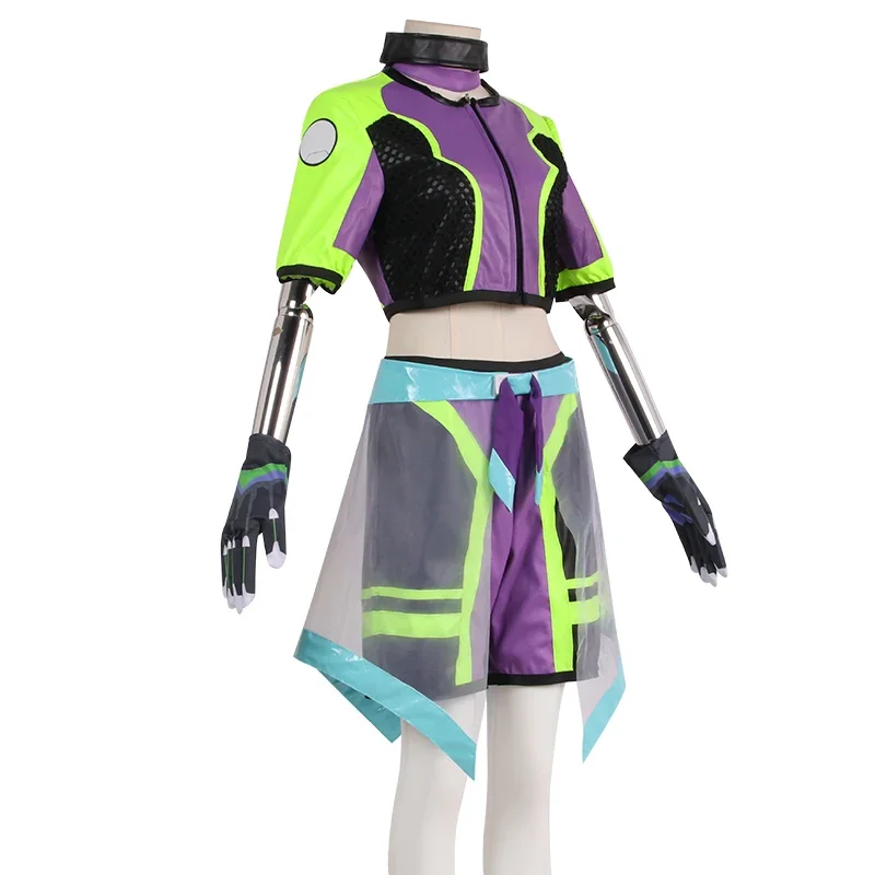 Juego Overwatch Sombra Olivia·Colomar disfraces Cosplay verano snorkel uniforme trajes Halloween carnaval traje para mujeres niñas