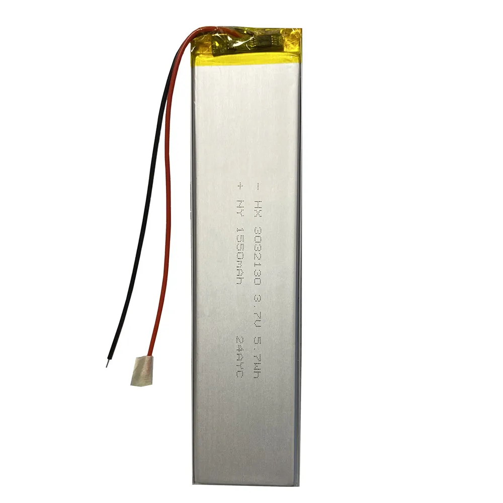 2PCS/Lot 3032130 3.7V 1800mAh Lithium Polymer Lipo Battery For Keychron K3 Bluetooth Keyboard Car Camera Recorder LED Lights