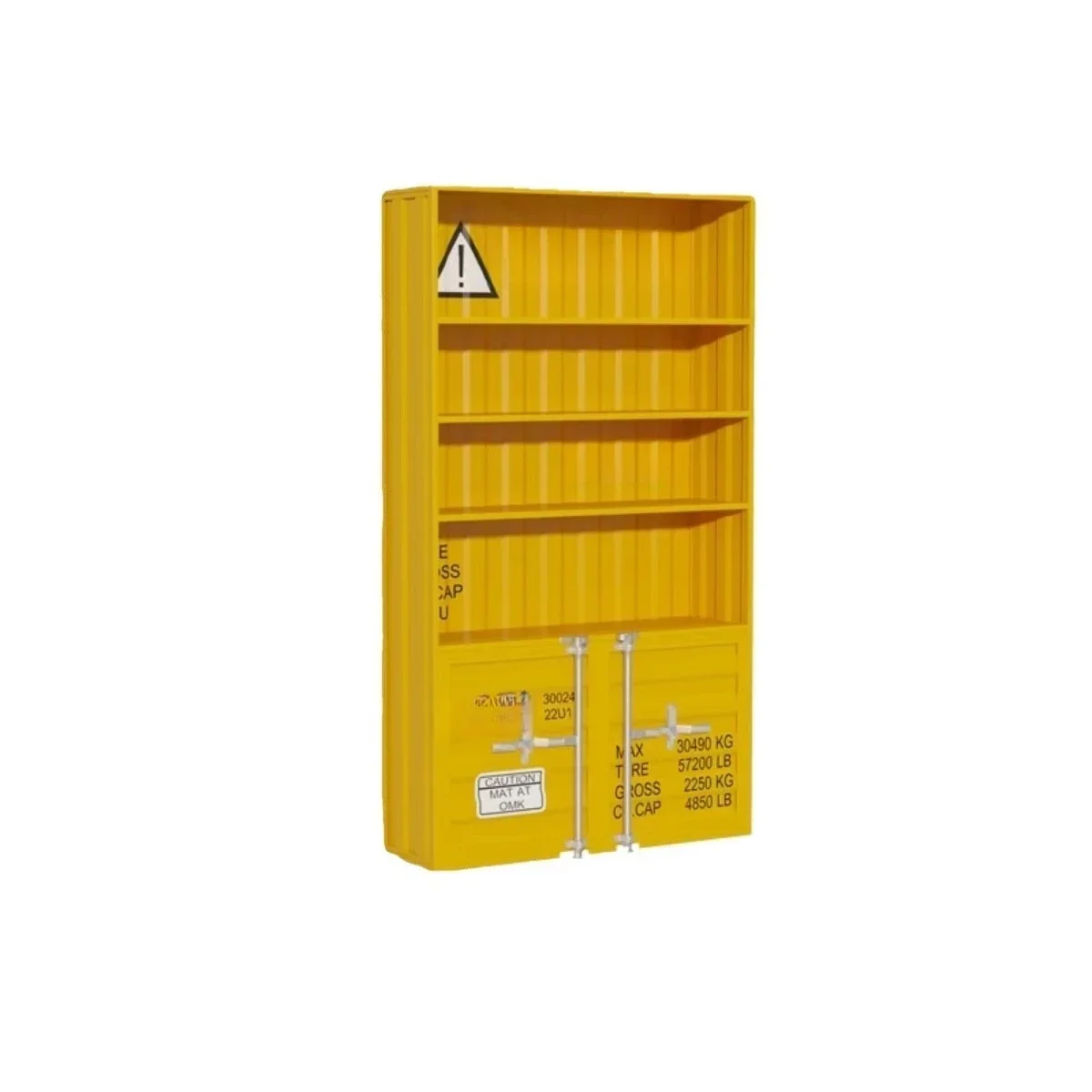 

Industrial style display cabinet