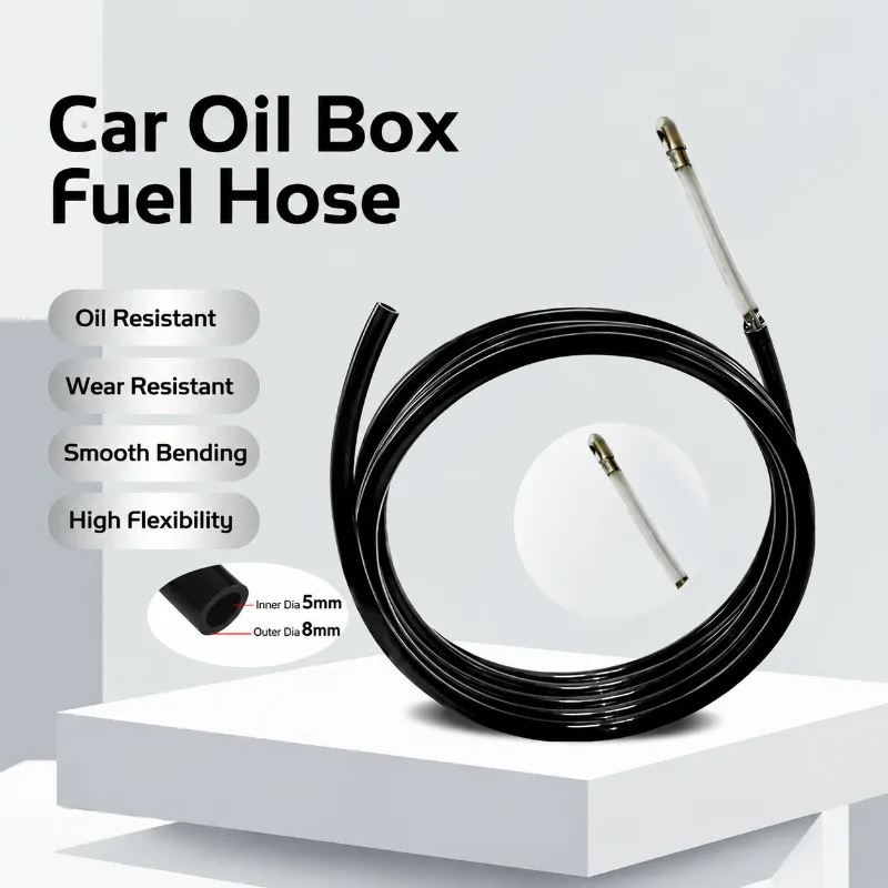 Automotive Guided Siphon Pipe Special Fuel Extractor Oil Replacer Diesel Petrol Suction Device Motorbike Vehicle Fuel Transfer